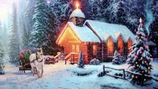 26 Popular Traditional Christmas Carols w Festive Art by Thomas Kinkade [upl. by Ellehcem]