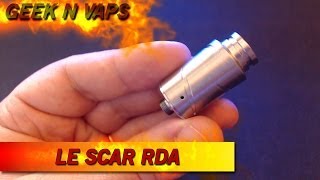 Review Scar RDA de Smoktech et double micro coil  coton [upl. by Tertius]