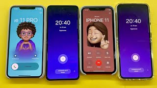 Incoming CallampAlarm ClockampTimer IPhone 11 Pro11 Peo Max vs Samsung Z Flip3Z Flip5 [upl. by Nojed]