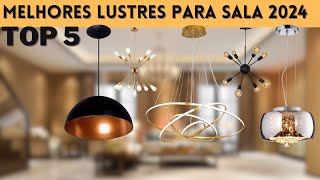 Top 5 Melhores Lustres Pendentes para sala sala jantar  em 2024🧐 [upl. by Namlak318]