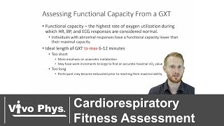 Cardiorespiratory Fitness Assessment [upl. by Tapes]