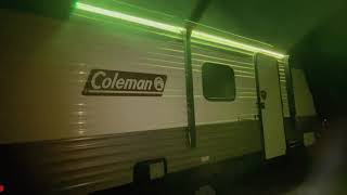 Easy Exterior LED Light Install Coleman 17B Dutchman Welluck RV Lights [upl. by Gosselin593]