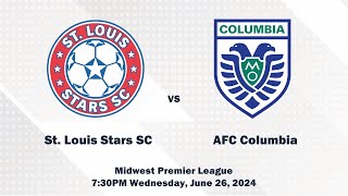 St Louis Stars vs AFC Columbia [upl. by Eceer]