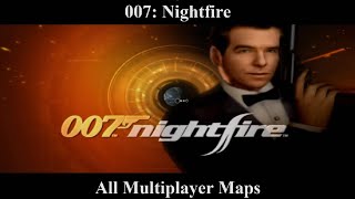 James Bond 007 Nightfire  All Multiplayer Maps [upl. by Winchell]