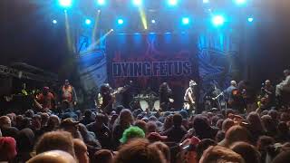 Dying fetus  In the Trenches  live  Obscene Extreme festival 2024 day 2 Trutnov 4072024 [upl. by Noynek202]