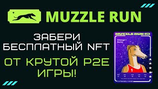 MUZZLE RUN  ПОЛУЧАЕМ БЕСПЛАТНЫЕ NFT ОТ P2E ИГРЫ КОТОРЫЕ БУДЕМ ИСПОЛЬЗОВАТЬ ДЛЯ ЗАРАБОТКА [upl. by Aicirtan]