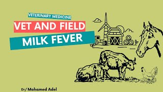 milk feverحمى اللبن فى الماشية animal diseases شرح [upl. by Nalrah]