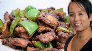 Chinese Stir Fried Peking Pork Recipe Chinese Cooking Recipe [upl. by Apfelstadt935]