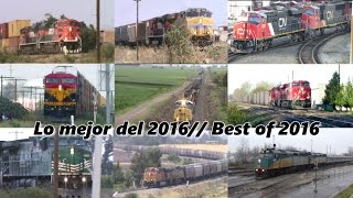 Los mejores trenes 2016 Best trains 2016 [upl. by Odawa]