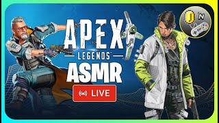 ASMR Gaming Using NON META Legends In Apex Intense Controller Sounds [upl. by Annelak697]