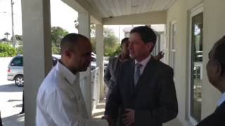 Haitian Prime Minister makes first visit to Turks and Caicos [upl. by Aryhs]