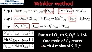 91 The Winkler method SL [upl. by Ellener]