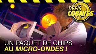 Un paquet de chips au microondes   Défis Cobayes  France 4 [upl. by Kennett]