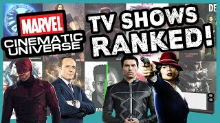 MCU TV Shows Ranked │Marvel Cinematic Universe [upl. by Sirrap59]