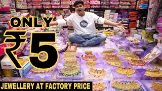 Wholesale Price Artificial Jewellery Market In Delhi  Starting From ₹5  Prateek kumar [upl. by Thomasine145]