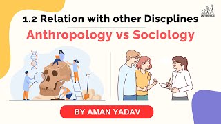 Anthropology vs Sociology  12 Relationship of Anthropology  Anthropology Optional for UPSC IAS [upl. by Einnel]