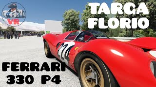 ASSETTO CORSA NEW TARGA FLORIO 1967  FERRARI 330 P4  Full 72km circuit  Mixed Reality in VR [upl. by Endaira174]