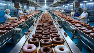 How Entenmann’s Chocolate Donuts Are ACTUALLY Made [upl. by Nolrak644]