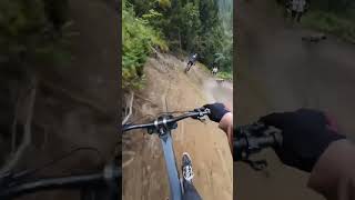 mtb downhill mtbcrash dirt automobile mtbfail [upl. by Hamid618]