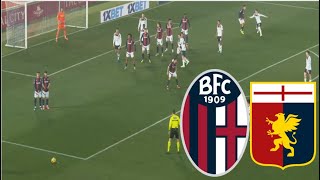 Genoa 22 Bologna Highlights  Serie A 20242025 [upl. by Lisab]