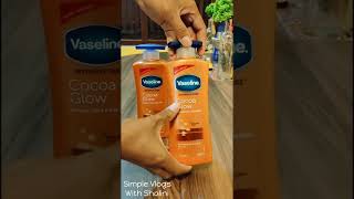 Vaseline Cocoa Glow Body Lotion shorts [upl. by Nehte]