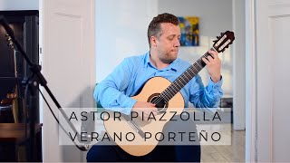 Verano Porteño  Astor Piazzolla played by Sanel Redžić [upl. by Doykos]