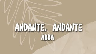 ABBA  Andante Andante Lyrics [upl. by Atterehs]