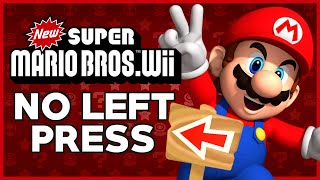 I tried beating New Super Mario Bros Wii without PRESSING LEFT [upl. by Yerffoej]