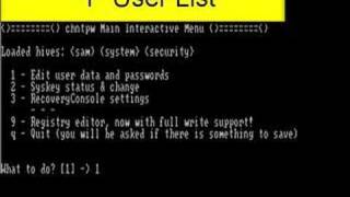 Hacking the Local Administrators Password in XP [upl. by Jaan]