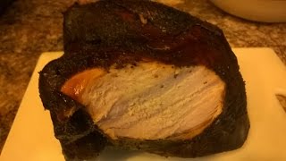 BBQ Smoked Turkey Breast  Turkey Recipe [upl. by Veedis493]