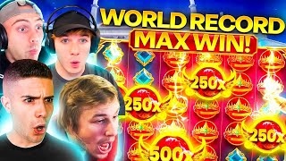 GATES OF OLYMPUS MAX WIN TOP 5 WORLD RECORD WINS AyeZee Toasters Xposed WatchGamesTV Prodigy [upl. by Nive]