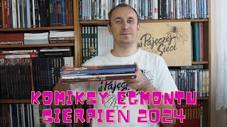 Unboxing komiksów Egmontu sierpień 2024 [upl. by Felton]