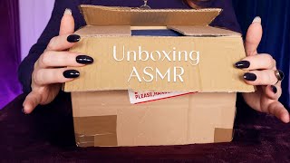 ASMR 🌟 Unboxing a Gift 🌟 Whispered 🌟 Card Packaging Fabric Crinkles [upl. by Marih59]