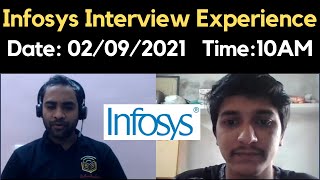 Infosys 02092021 Interview Experience  Time 1000 AM  Infosys Actual Interview Experience [upl. by Charleton467]