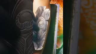 Tattoo stencil design attitude love shayari youtube gymworkout life music tattoodesignideas [upl. by Nolahc]