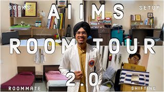 Hostel Room of AIIMS New Delhi of Aman Tilak  AIIMS AIR 33  Share with All [upl. by Airotcivairam]