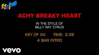 Billy Ray Cyrus  Achy Breaky Heart Karaoke [upl. by Quartus]