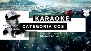 KARAOKE  Cosculluela  Categoria Cos Instrumental  Letra [upl. by Aynotal]