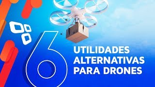 6 utilidades alternativas que já existem para drones  TecMundo [upl. by Annahsirhc]