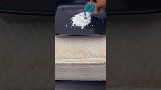 How to clean a old dirty mattress Part 2 cleantok cleaninghacks itsekcho credit iykyk [upl. by Nivak]