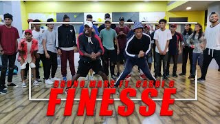 Bruno Mars  Finesse Remix  Alex Badad Choreography  Ft Tushar Shetty  Dance class video [upl. by Nicolella]