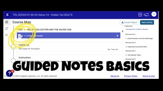 Edgenuity Guided Notes Basics [upl. by Tnecniv156]