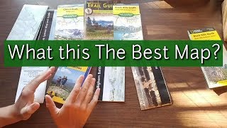 Best Trail Map for Backpacking  Different Types of Hiking Guides [upl. by Nahgrom]