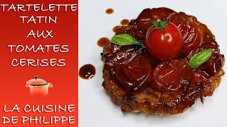 Tartelette tatin aux tomates cerises [upl. by Worsham643]