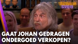 Gaat Johan zijn gedragen ondergoed verkopen  VANDAAG INSIDE [upl. by Zetnwahs580]