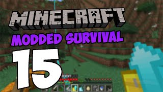 Moving Up  Minecraft Modded Survival 15 [upl. by Alded828]