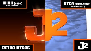 J2Intros  2 PBS Retro Stations WXXI 1984 amp KTCA 19831989 [upl. by Timmi]