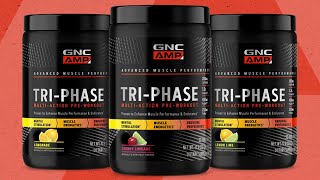 GNC TriPhase MultiAction PreWorkout [upl. by Lydon]