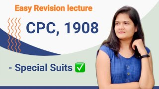 Civil Procedure Code M6  Special Suits caakanksha cpc llbexams sppu [upl. by Brennan]