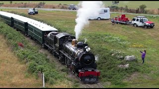 The Kingston Flyer by Drone  February 2024 [upl. by Eninej444]